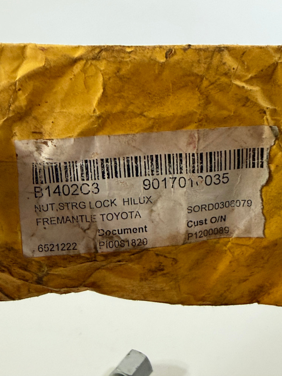 Toyota 90170-10039 Hexagon Nut