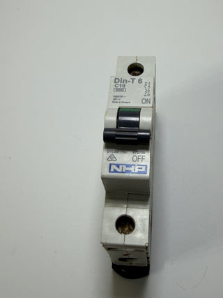 NHP DTCB6110C 10A, 1 Pole Miniature Circuit Breaker 675755
