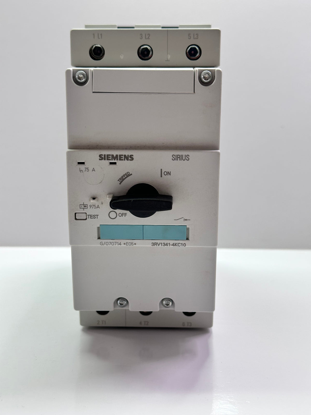 Siemens 3RV1341-4KC10 Circuit Breaker, 75A