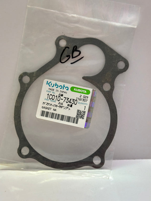 Kubota 1C010-73430 Gasket for Water Pump