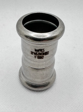 183022000 ø22 Stainless Steel 316L Sleeve to press