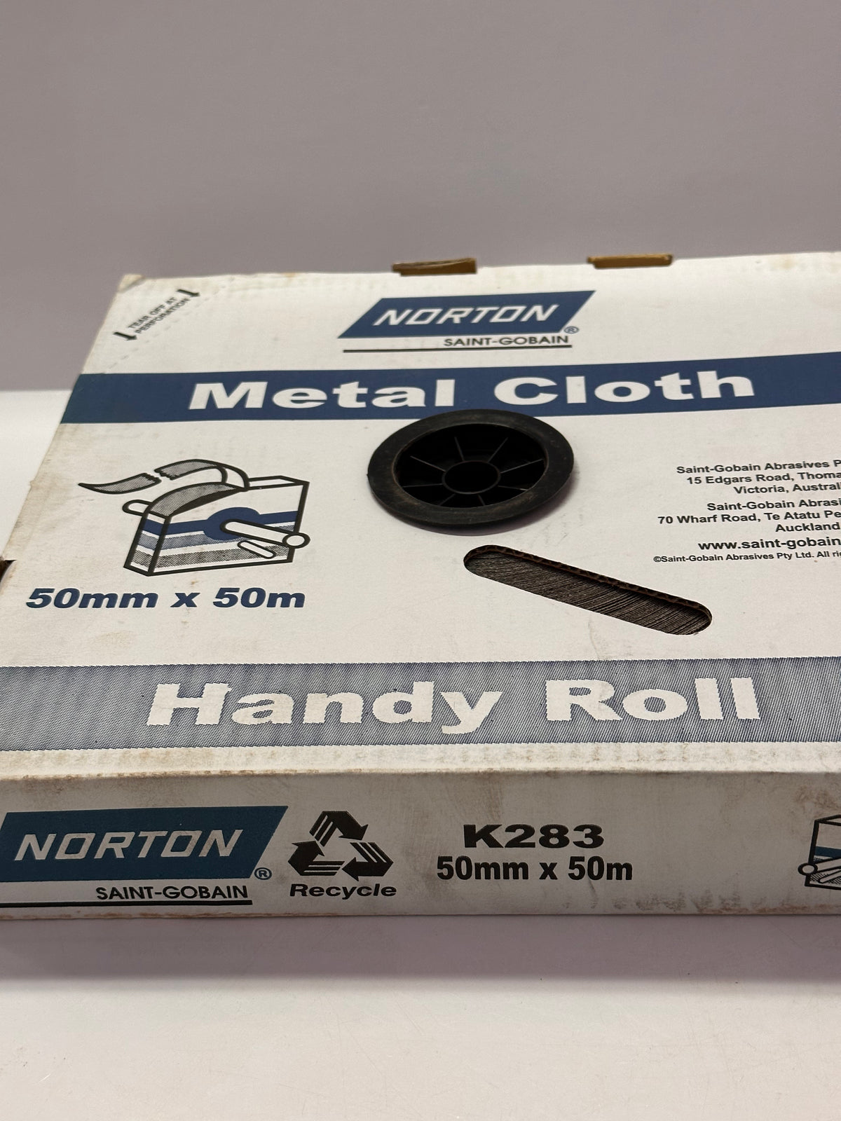 Norton K283 Handy Roll 66623320805 — P100, 50 mm × 50 m