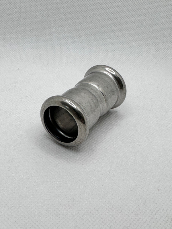 183022000 ø22 Stainless Steel 316L Sleeve to press
