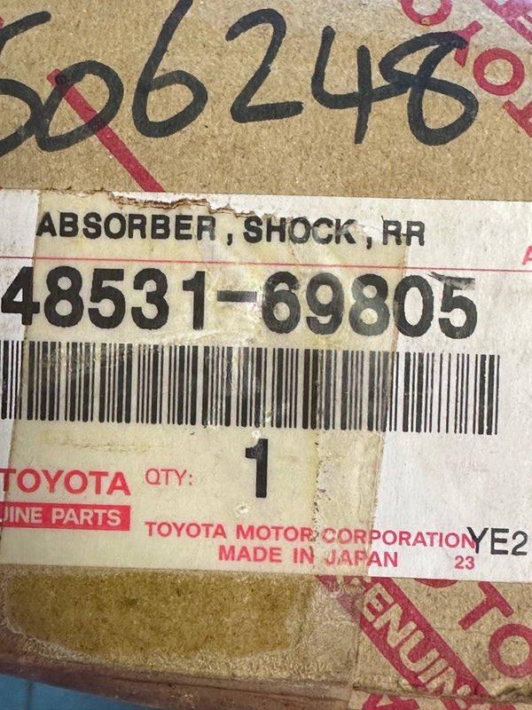 Toyota 48531-69805 Genuine Rear Suspension Shock Absorbers for 100 Series Landcruiser