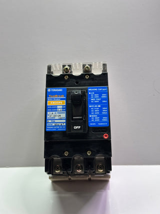 Terasaki XM30PS 3 Pole, 1.4A Power Switching Circuit Breaker