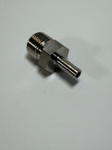 A-LOK 4MA6K-316 Tube End Male Adapter, 1/4" x MNPT 3/8", 316SS