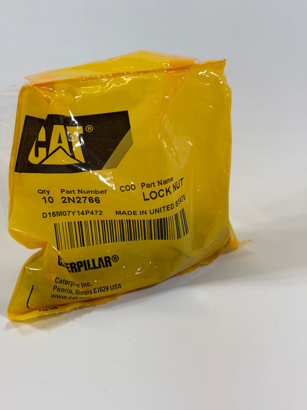 2N-2766 Cone Lock Nut, Bag of 10 - Genuine CAT Part