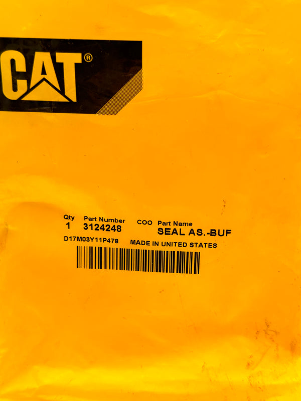 Caterpillar CAT 312-4248 Seal Assy, Buffer