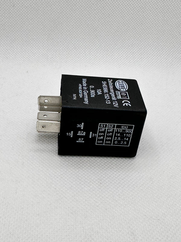 Hella 3086-12V 5 Pin Time Control Unit with Drop-Out Delay 20/10A 5HE 996 152-132