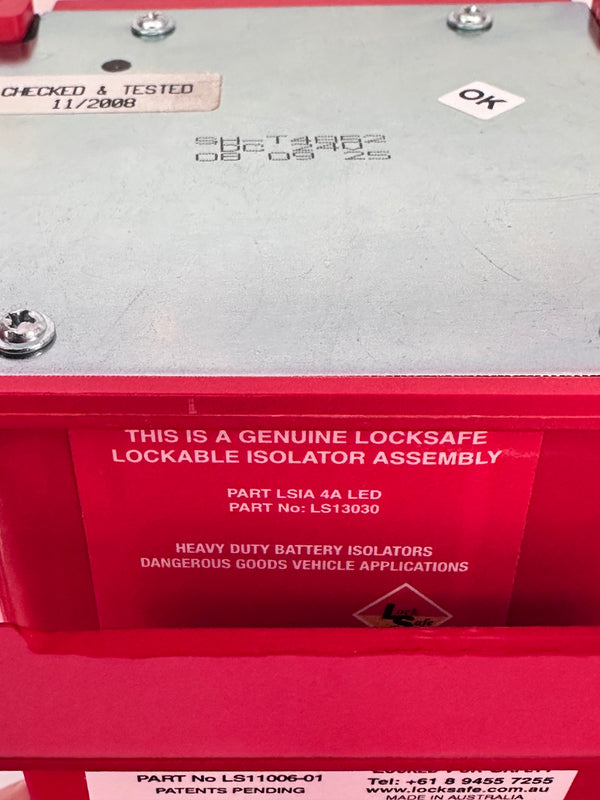 Big Red LS13030-01 24V Battery Master/Isolator Assembly