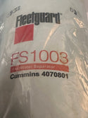Fleetguard FS1003 Fuel/Water Separator Filter
