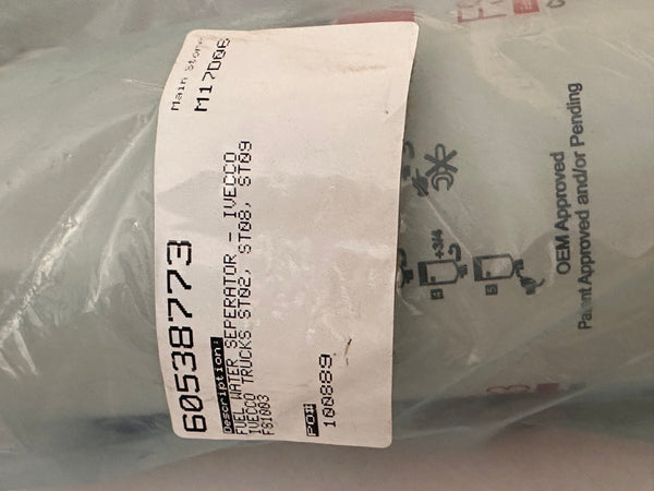 Fleetguard FS1003 Fuel/Water Separator Filter