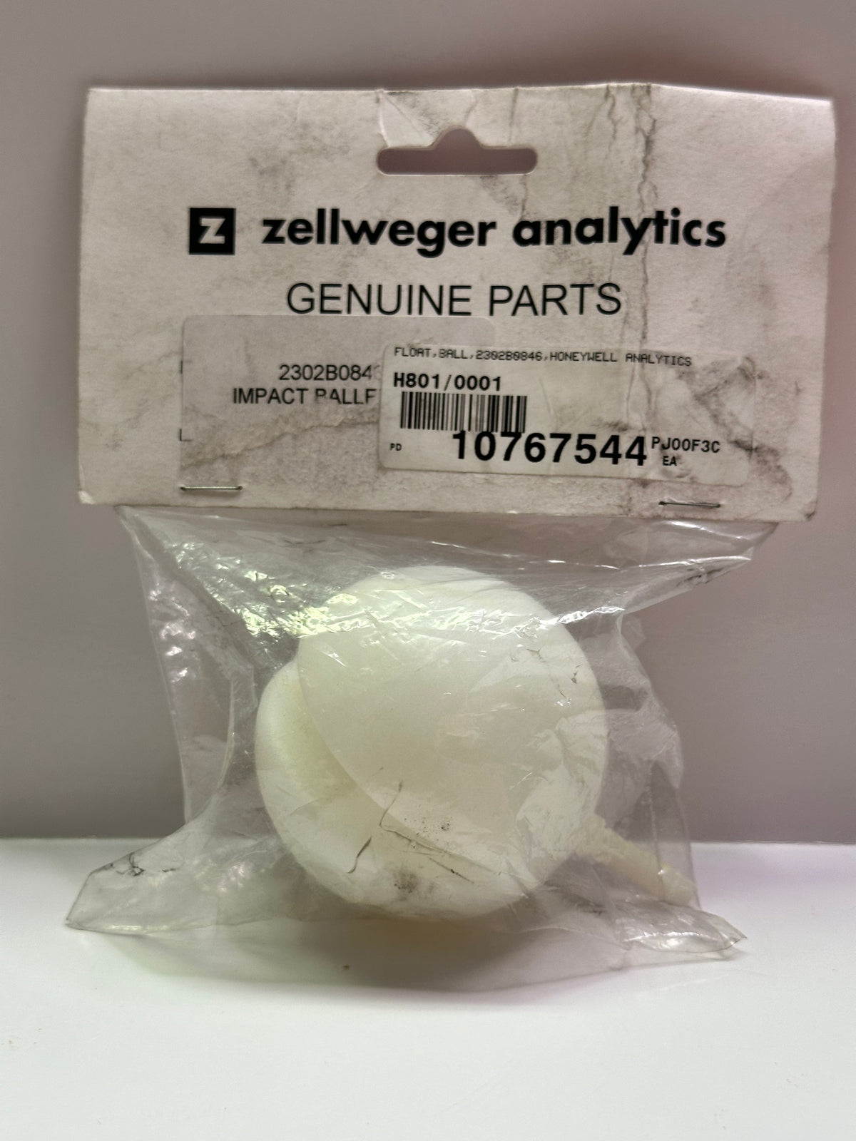 Honeywell / Zellweger 2302B0846 Ball Float, Impact