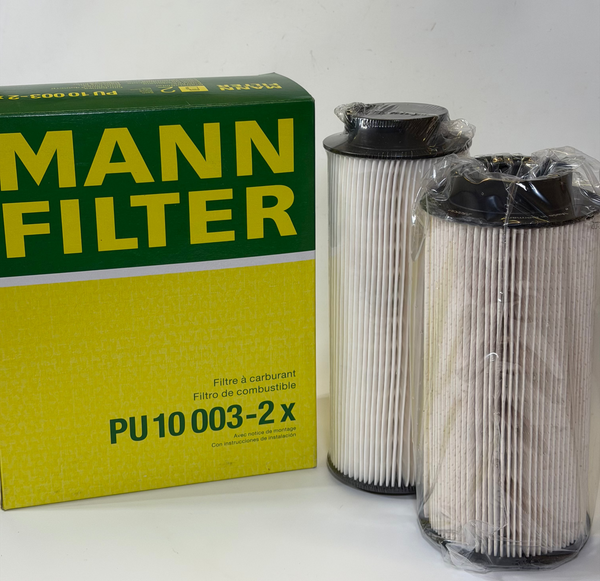 Mann PU 10 0003-2X Diesel Fuel Filter Element - Metal Free