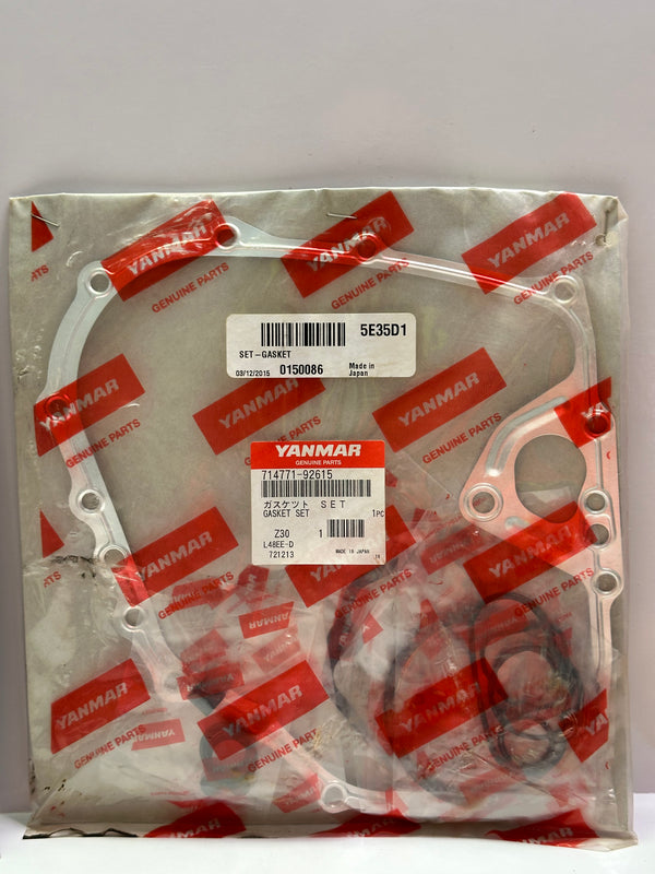 Yanmar 714771-92615 Genuine Gasket Set