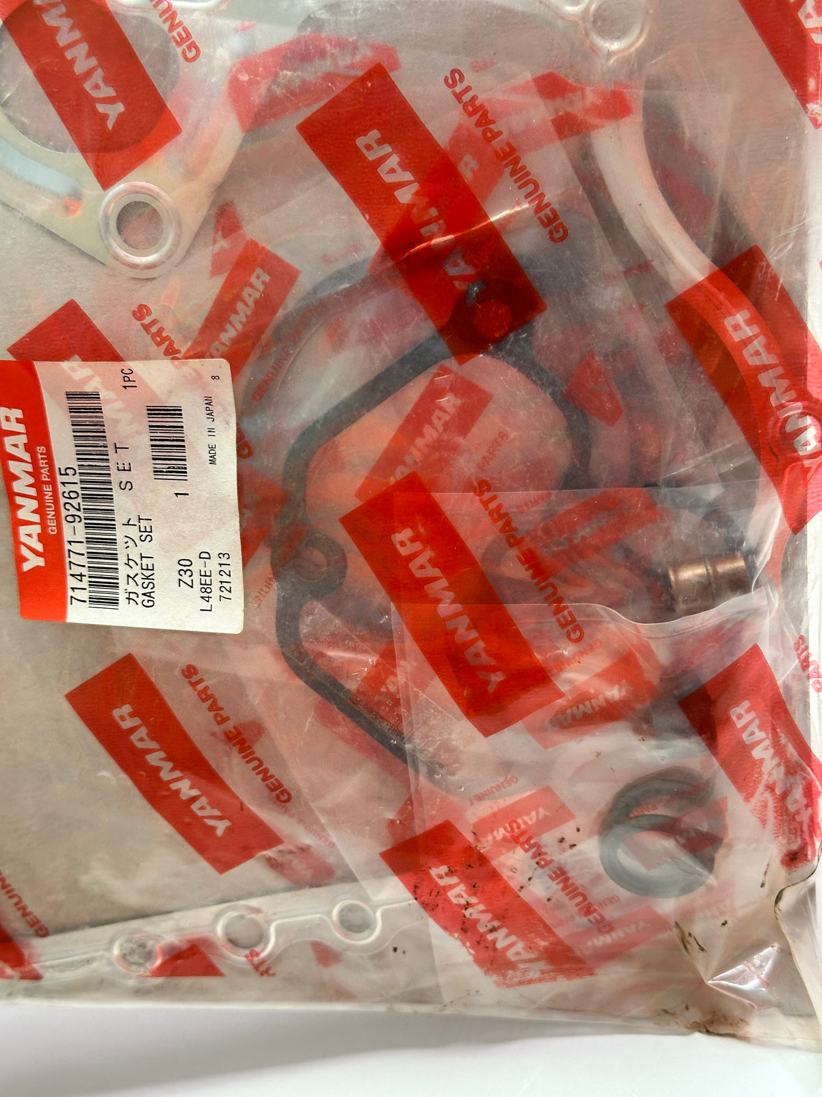 Yanmar 714771-92615 Genuine Engine Gasket Set – L48EE