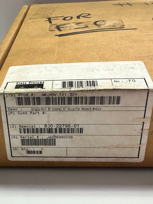 Cisco Systems VIC-2E/M Chips for 2600/3600 Series NM-2 + Two interface Card