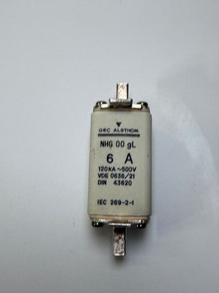 GEC Alsthom NHG00-006 6A Industrial Fuse, Box of 3
