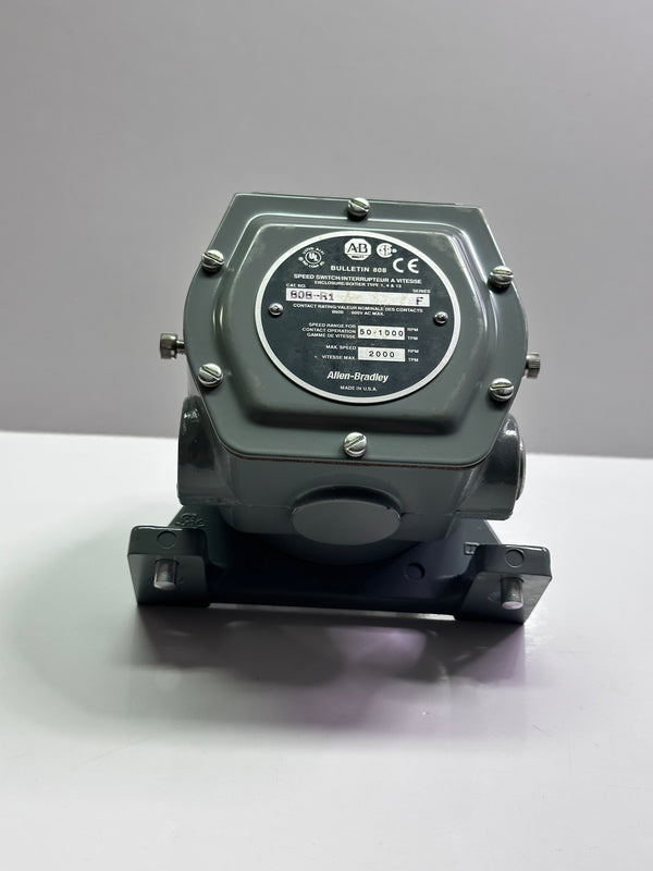 Allen-Bradley 808-R1 F Speed Switch, 600V AC, Max 5A