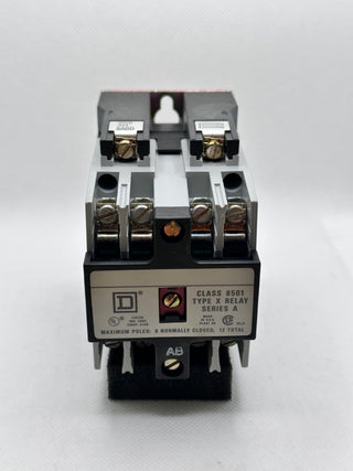 SQUARE D® 8501 Type X, Machine Tool, Control Relay X040V02 - 10A