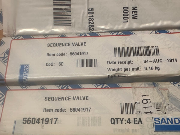 SANDVIK Sequence Valve 56041917