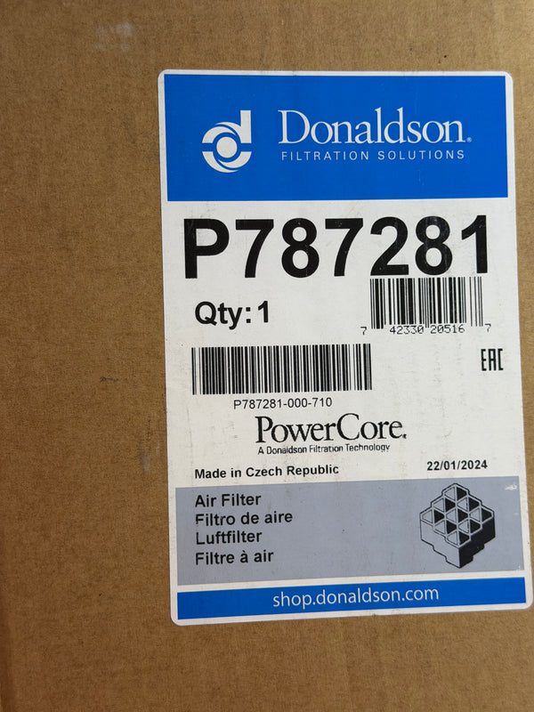 P787281 Primary Obround Powercore Air Filter
