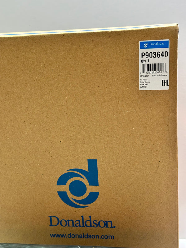 Donaldson P903640 Air Filter, Panel Engine for Toyota 17801-11130