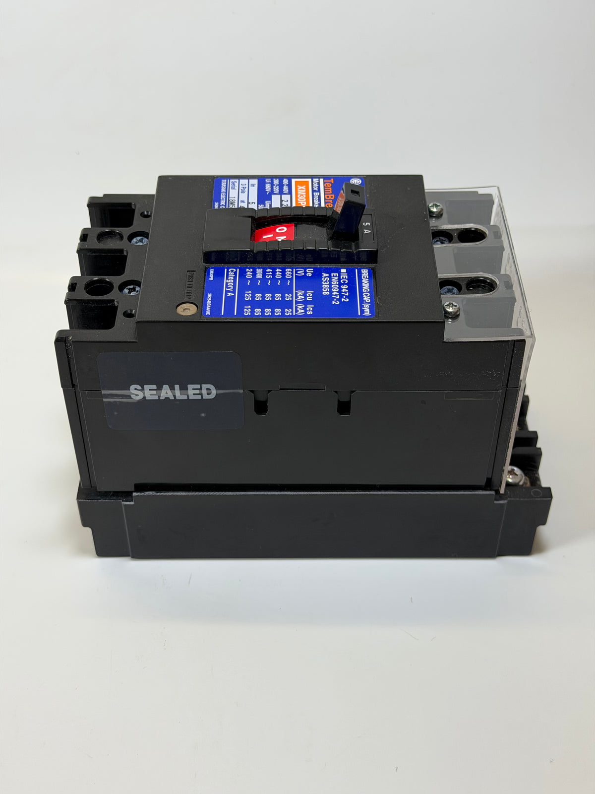 Terasaki XM30PB53P TemBreak 1 MCCB – 3 Pole, 5 A