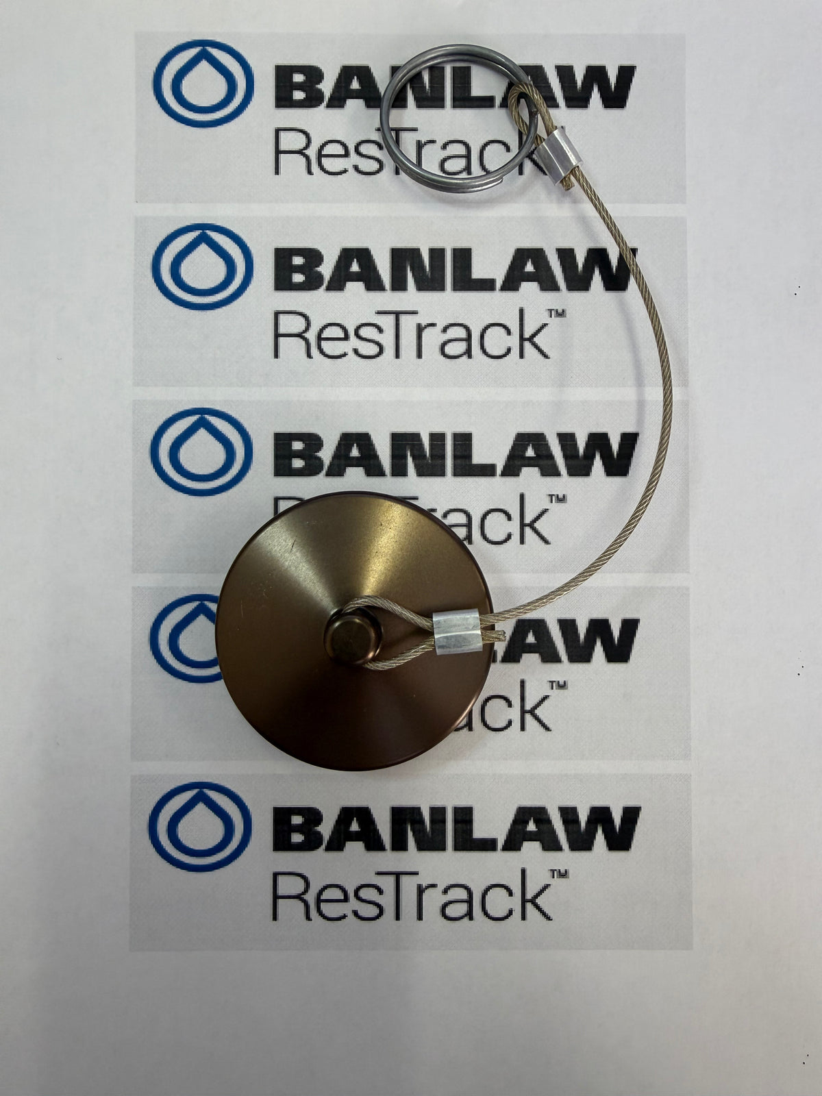 Banlaw BPLN9C Nozzle Cap, Flush Face, Size 9 (Bronze)