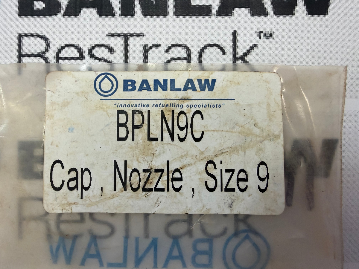 Banlaw BPLN9C Nozzle Cap, Flush Face, Size 9 (Bronze)