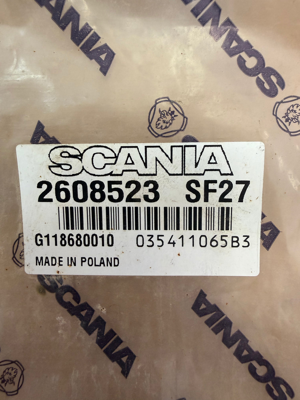 Scania 2608523 Genuine Cabin Air Filter