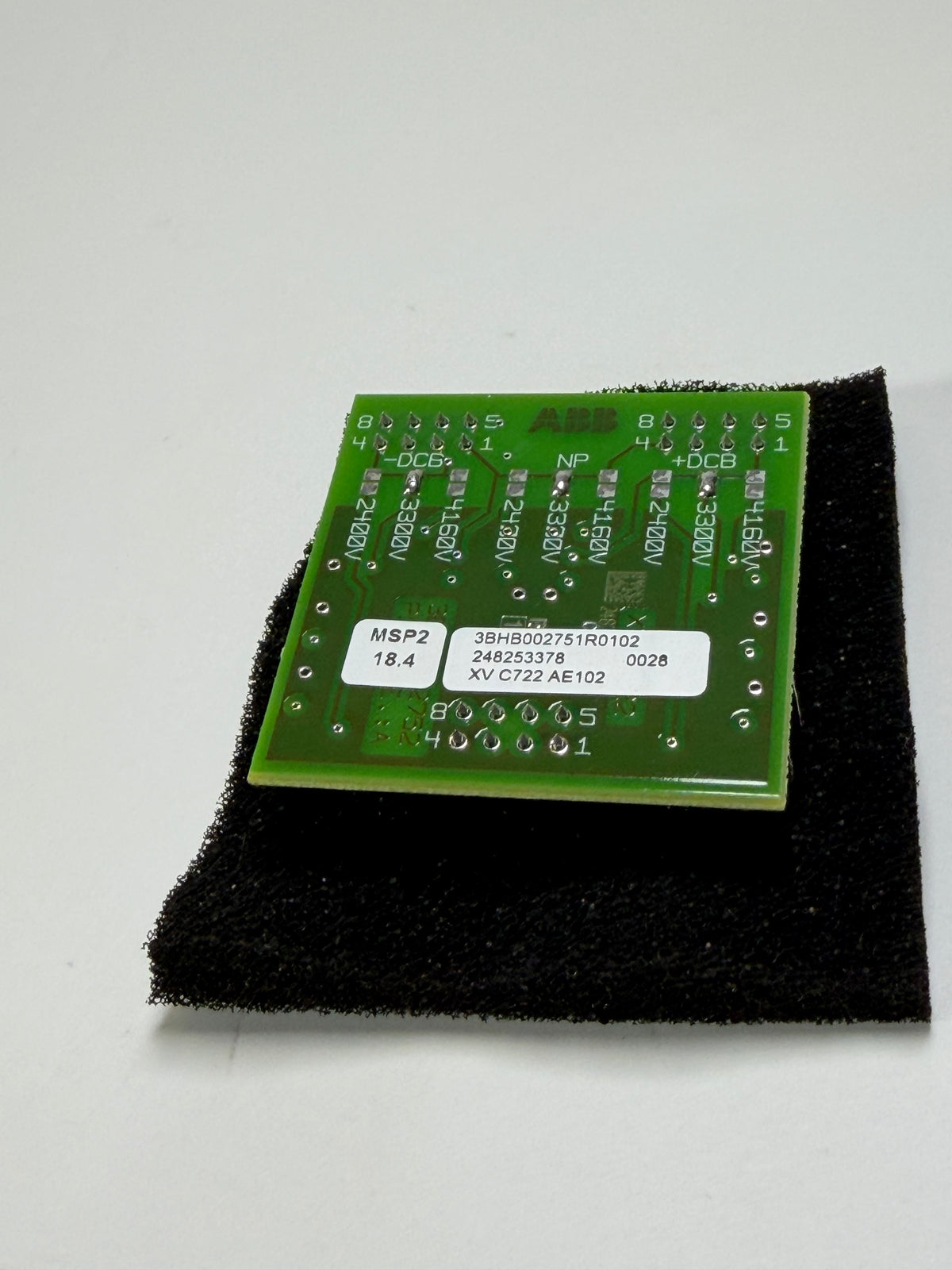 ABB 3BHB002751R0102 (XVC722AE102) Voltage Measurement Scaling Card