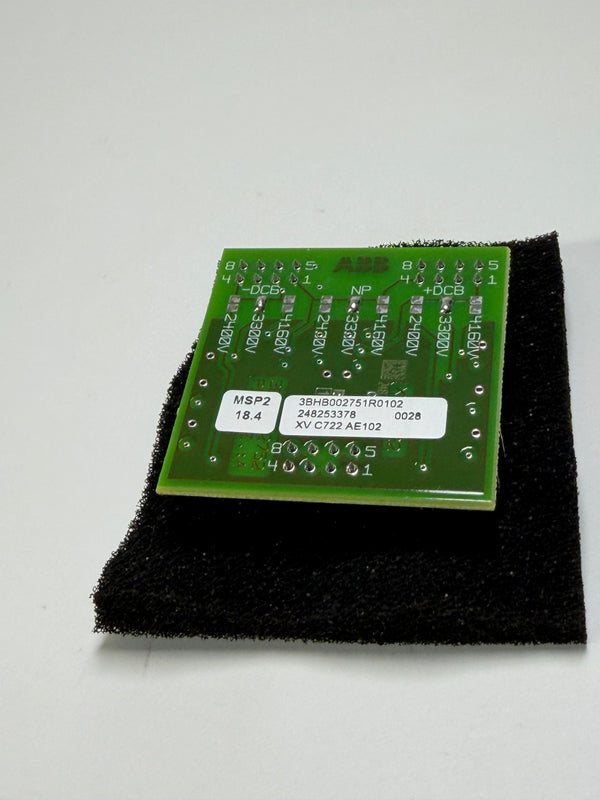 ABB 3BHB002751R0102 (XVC722AE102) Voltage Measurement Scaling Card
