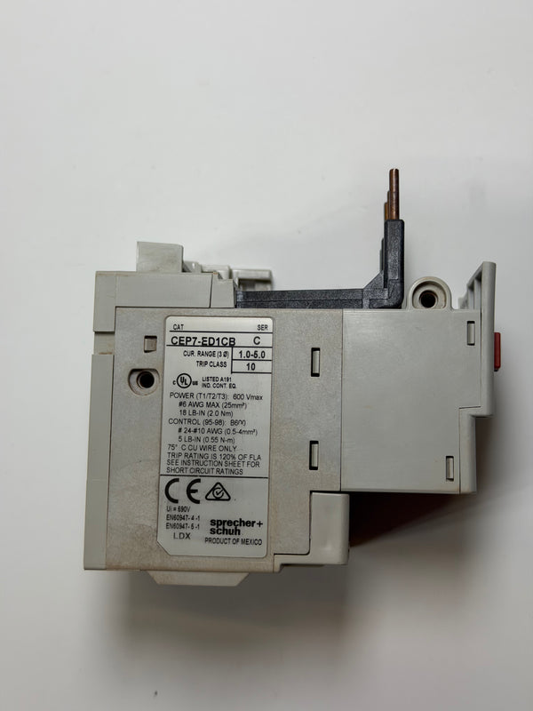 CEP7-ED1CB S+S Electronic Overload Relay