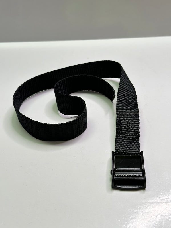 Versatile Black Canvas Filter Belt / strap, Black Clamping Buckle Bag of 10