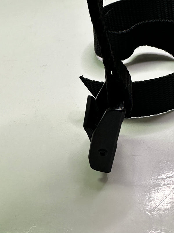 Versatile Black Canvas Filter Belt / strap, Black Clamping Buckle Bag of 10