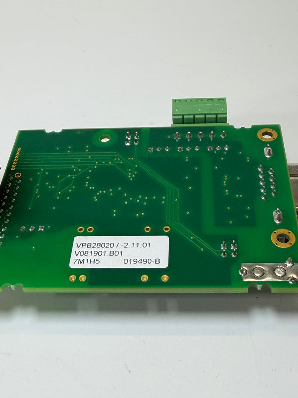 V081901.B01 Profibus DP Card VPB 28020/-2.11.01 with Plug