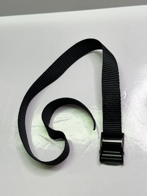 Versatile Black Canvas Filter Belt / strap, Black Clamping Buckle Bag of 10