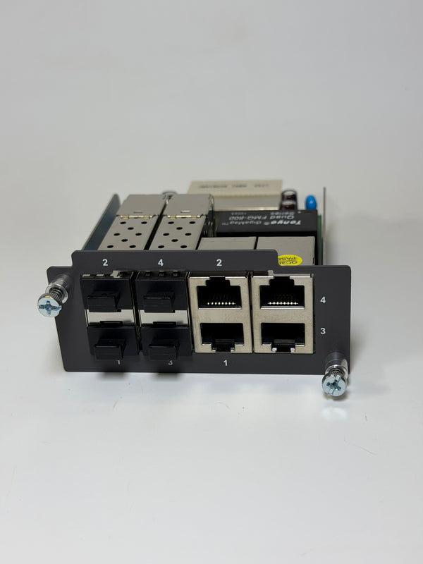 Moxa PM-7200-4GTXSFP Version 1.1 Ethernet SFP Module
