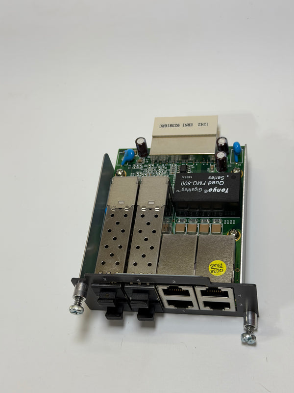 Moxa PM-7200-4GTXSFP Version 1.1 Ethernet SFP Module