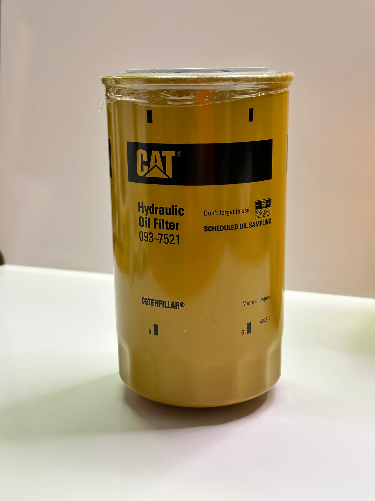 093-7521 Hydraulic/Transmission Oil Filter, Standard Efficiency - Genuine CAT Part