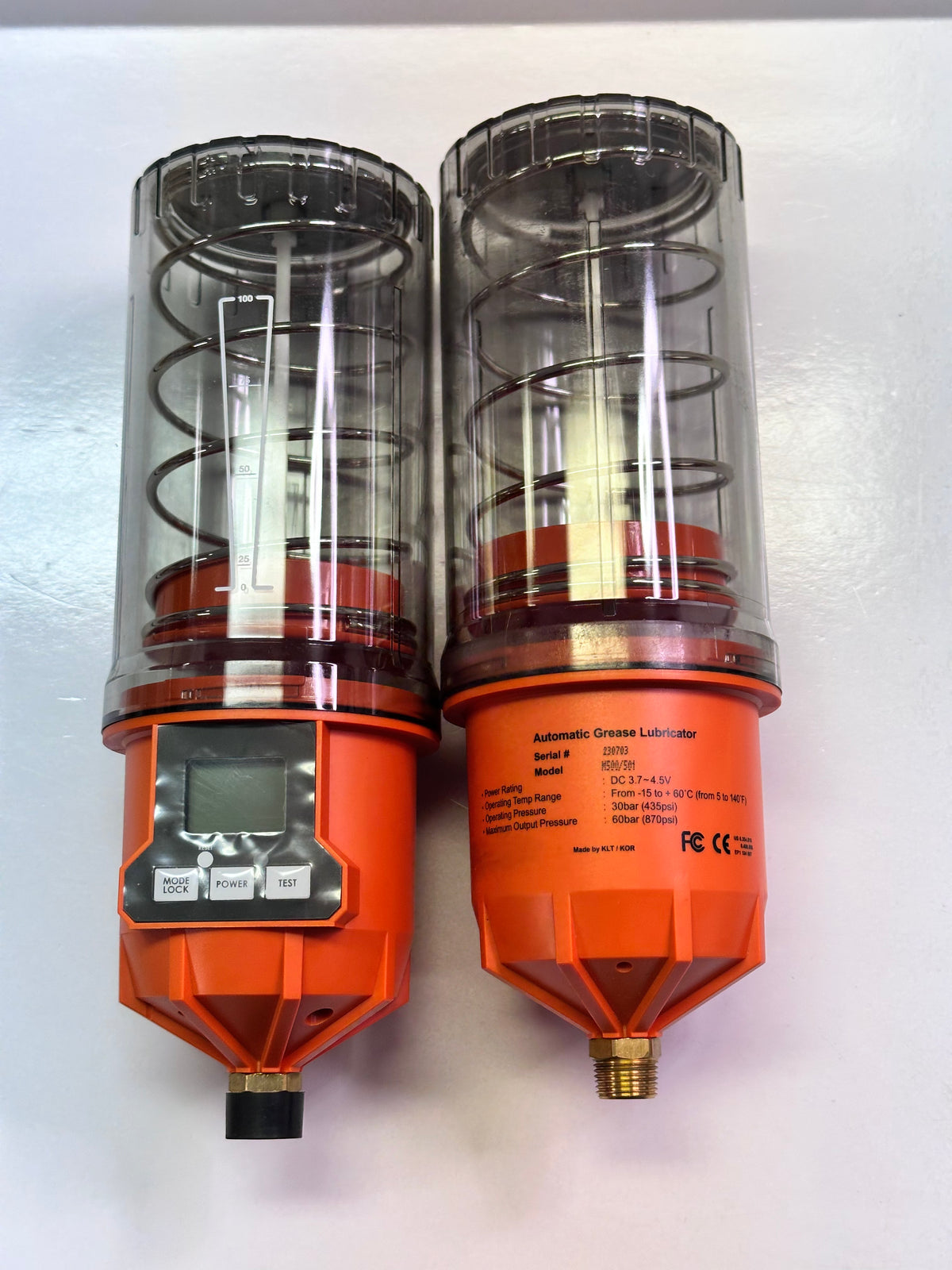 Pulsarlube M Series Electromechanical Automatic Single Point Grease Lubricator, M500-501