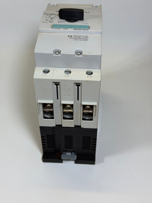 Siemens 3RV1041-4JA10 Circuit Breaker for Motor Protection, Size 3