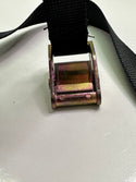 Filter Belt/Strap, Black Canvas with Metal Clamp Buckle, Bag of 10
