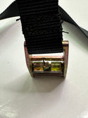 Filter Belt/Strap, Black Canvas with Metal Clamp Buckle, Bag of 10