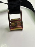 Filter Belt/Strap, Black Canvas with Metal Clamp Buckle, Bag of 10