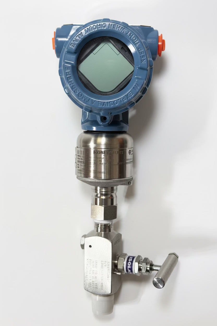 Rosemount 3051S2TG3A2A11A1BM5Q4 Pressure Transmitter with 0306RT12AA11 Manifold