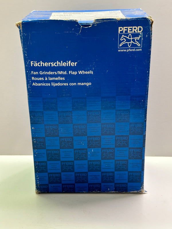 PFERD 44516066 Fan Grinder Al Oxide 80mm x 50mm, 60 Grit F8050/ 6 A60, Box of 10