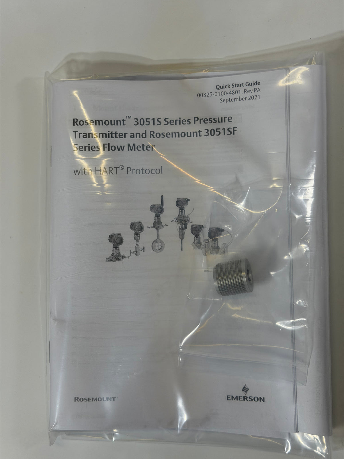 Rosemount 3051S2TG3A2A11A1BM5Q4 Pressure Transmitter with 0306RT12AA11 Manifold