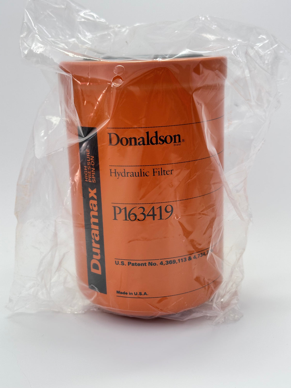 Donaldson P163419 Spin-on Hydraulic Filter - P164381